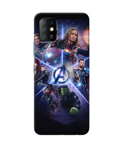 Avengers super hero poster Infinix Hot 10 Back Cover