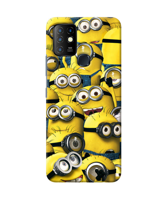 Minions crowd Infinix Hot 10 Back Cover