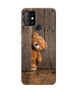 Teddy wooden Infinix Hot 10 Back Cover