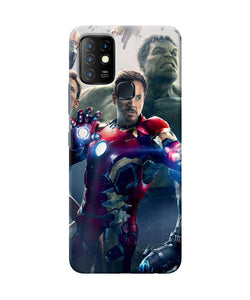 Avengers space poster Infinix Hot 10 Back Cover