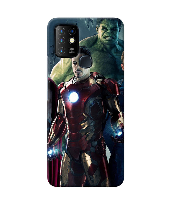 Ironman hulk space Infinix Hot 10 Back Cover