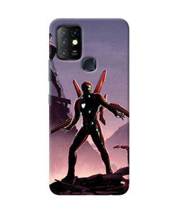 Ironman on planet Infinix Hot 10 Back Cover