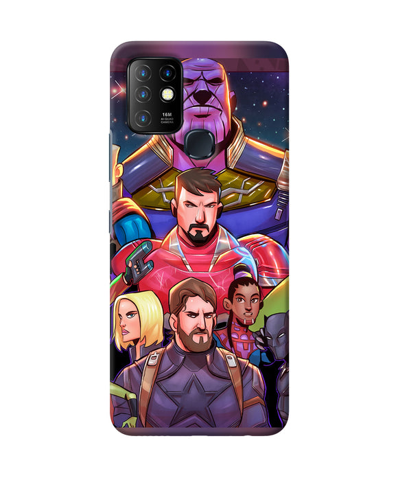 Avengers animate Infinix Hot 10 Back Cover