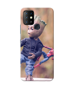 Groot fashion Infinix Hot 10 Back Cover