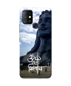 Adiyogi statue Infinix Hot 10 Back Cover