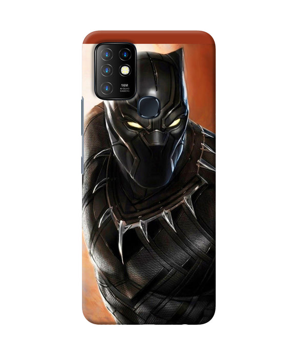 Black penthon super hero Infinix Hot 10 Back Cover