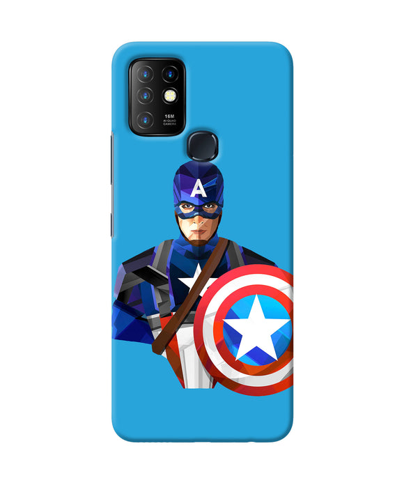 Captain america character Infinix Hot 10 Back Cover