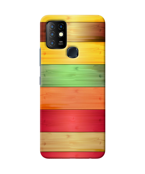 Wooden colors Infinix Hot 10 Back Cover