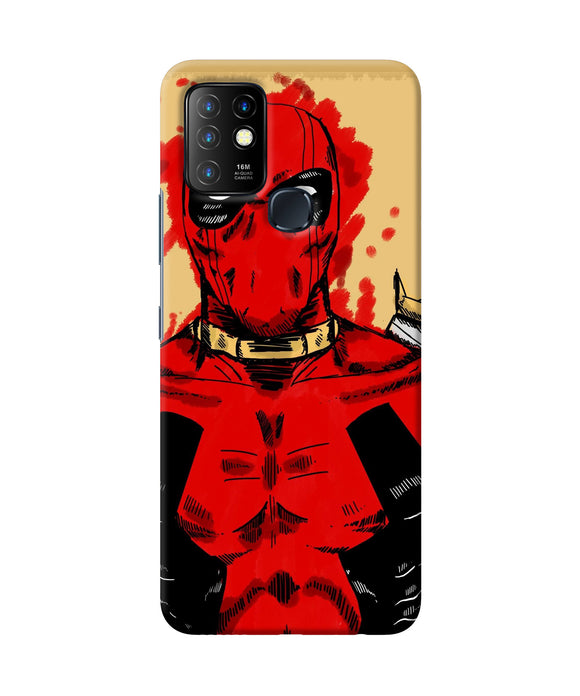 Blooded deadpool Infinix Hot 10 Back Cover