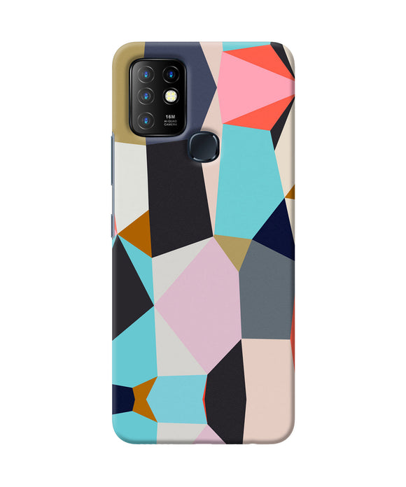 Abstract colorful shapes Infinix Hot 10 Back Cover