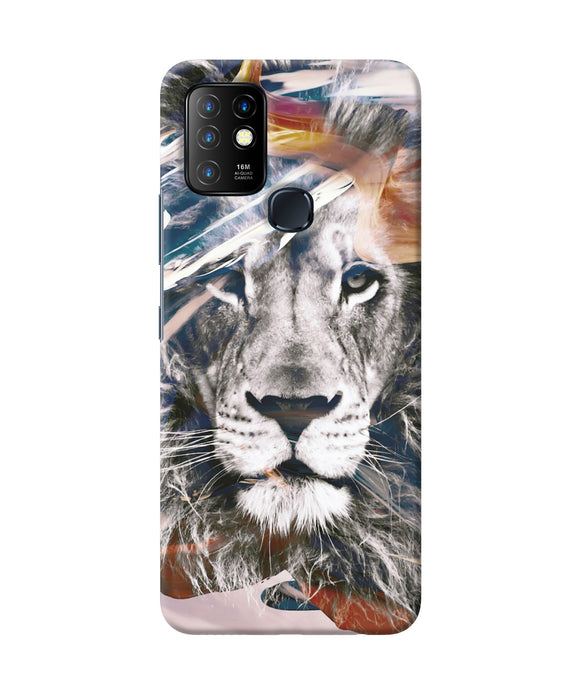 Lion poster Infinix Hot 10 Back Cover