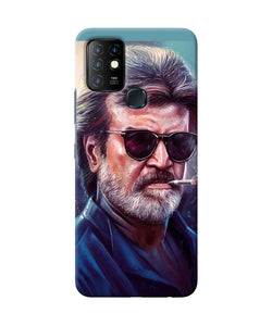 Rajnikant smoking Infinix Hot 10 Back Cover