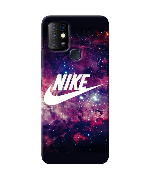 NIke galaxy logo Infinix Hot 10 Back Cover