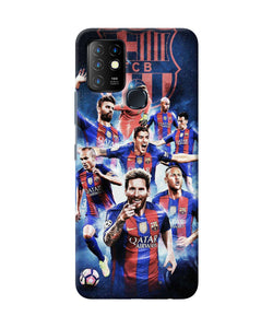 Messi FCB team Infinix Hot 10 Back Cover