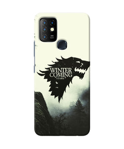 Winter coming stark Infinix Hot 10 Back Cover