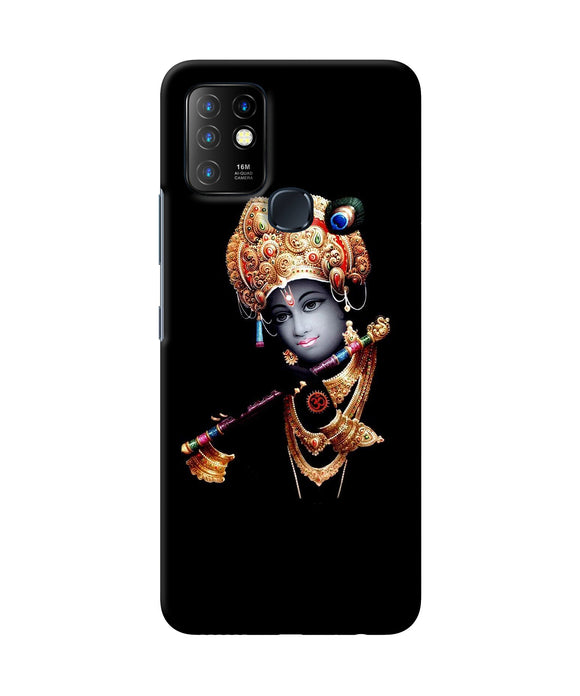 Lord krishna with fluet Infinix Hot 10 Back Cover