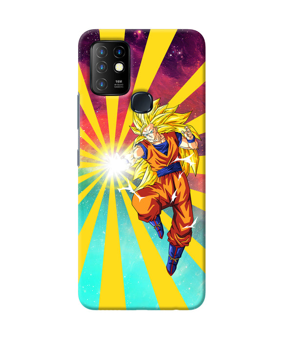 Goku super saiyan Infinix Hot 10 Back Cover