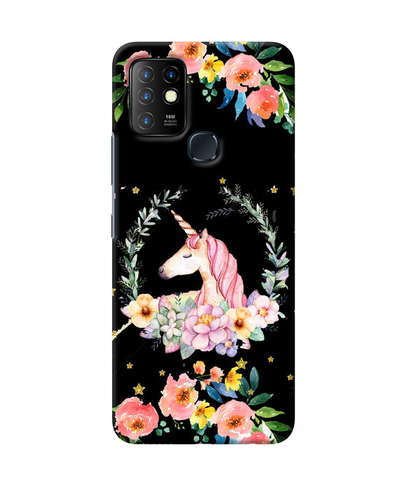 Unicorn flower Infinix Hot 10 Back Cover