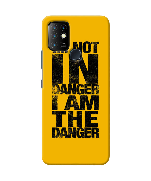 Im not in danger quote Infinix Hot 10 Back Cover