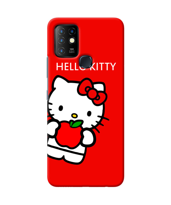 Hello kitty red Infinix Hot 10 Back Cover