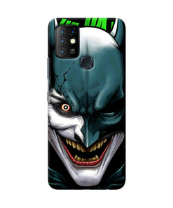 Batman joker smile Infinix Hot 10 Back Cover