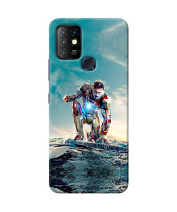 Ironman sea side Infinix Hot 10 Back Cover