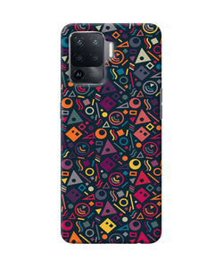 Geometric Abstract Oppo F19 Pro Back Cover