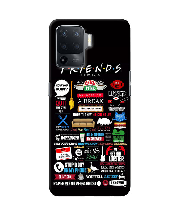 FRIENDS Oppo F19 Pro Back Cover