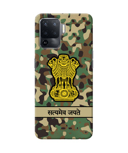 Satyamev Jayate Army Oppo F19 Pro Back Cover