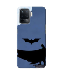 Batman Night City Oppo F19 Pro Real 4D Back Cover