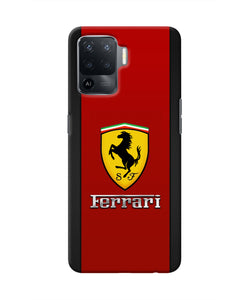 Ferrari Abstract Oppo F19 Pro Real 4D Back Cover