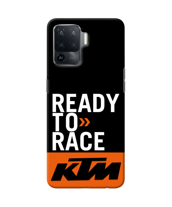 KTM Ready To Race Oppo F19 Pro Real 4D Back Cover