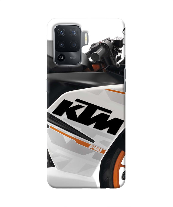 KTM Bike Oppo F19 Pro Real 4D Back Cover