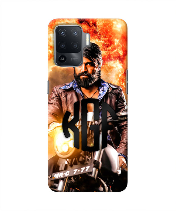 Rocky Bhai on Bike Oppo F19 Pro Real 4D Back Cover