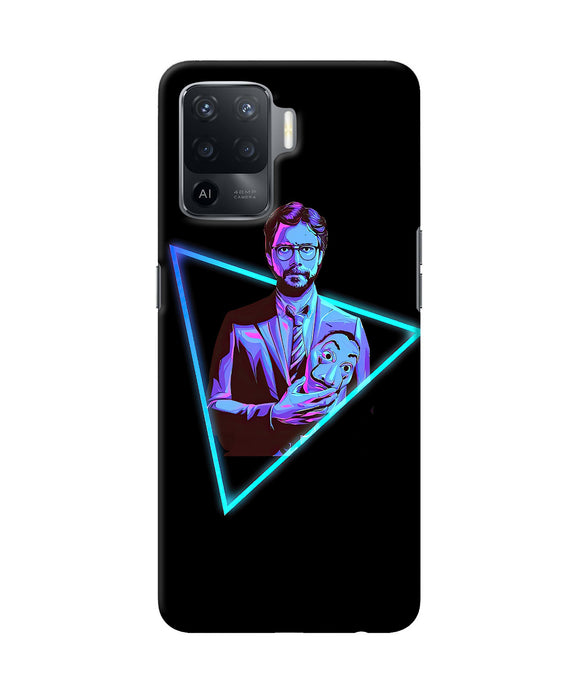 Money Heist Professor In Pub Oppo F19 Pro Back Cover