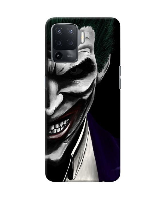 The joker black Oppo F19 Pro Back Cover
