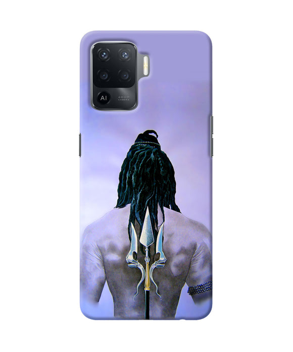 Lord shiva back Oppo F19 Pro Back Cover
