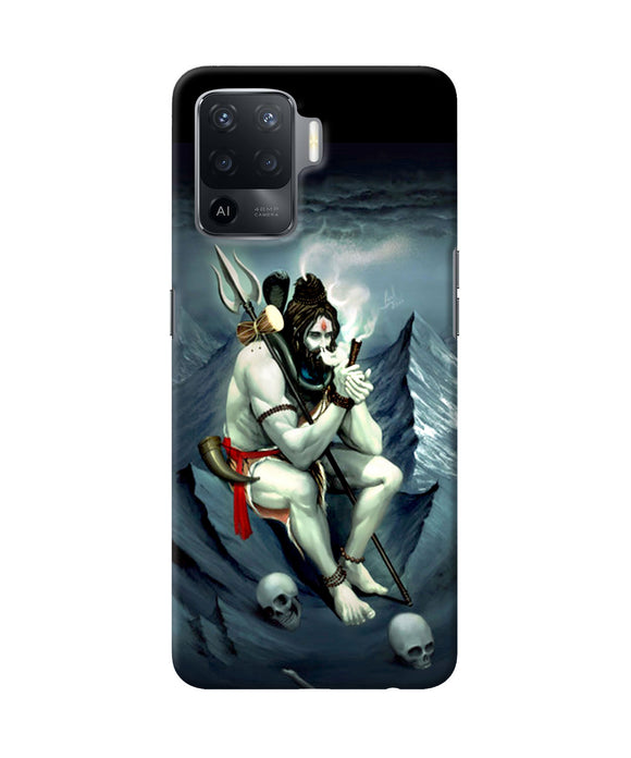 Lord shiva chillum Oppo F19 Pro Back Cover