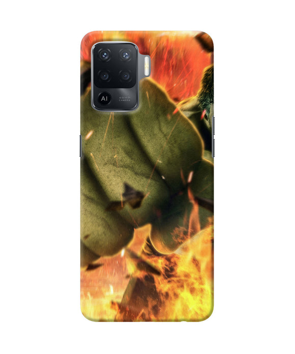 Hulk smash Oppo F19 Pro Back Cover