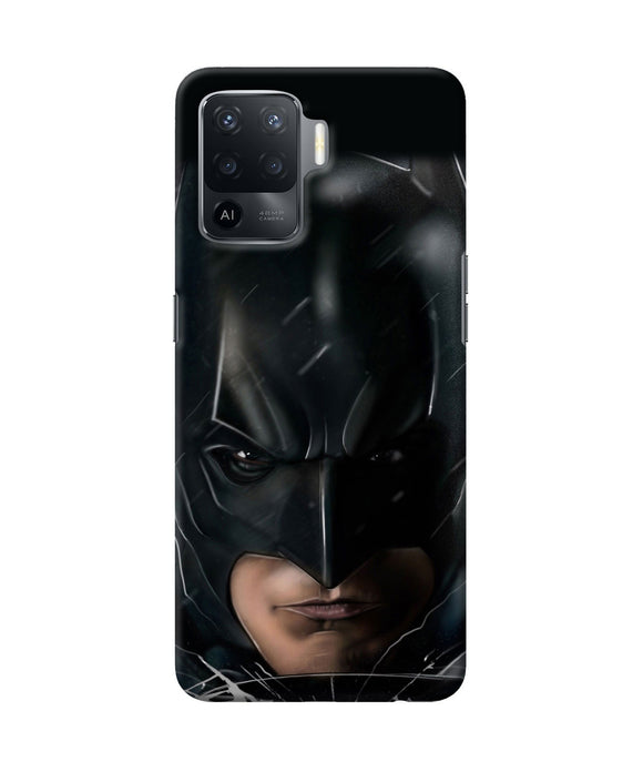 Batman black mask Oppo F19 Pro Back Cover