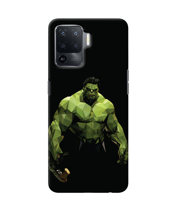 Abstract hulk buster Oppo F19 Pro Back Cover