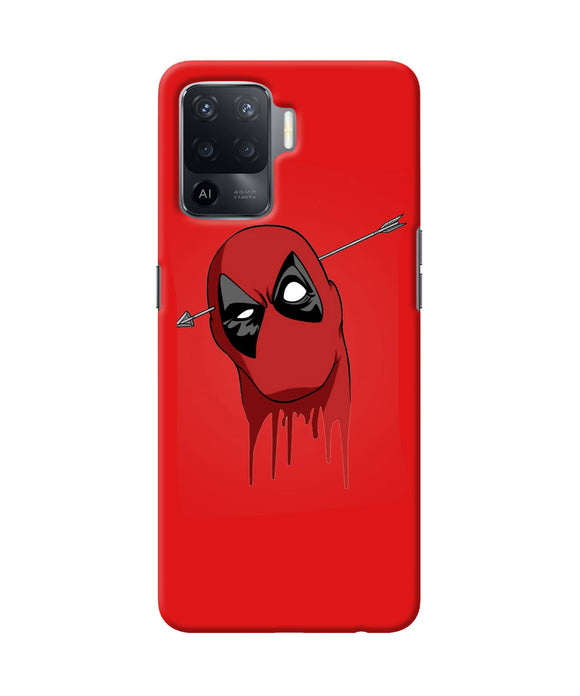 Funny deadpool Oppo F19 Pro Back Cover
