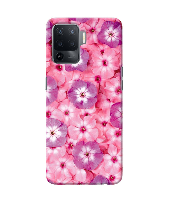 Natural pink flower Oppo F19 Pro Back Cover