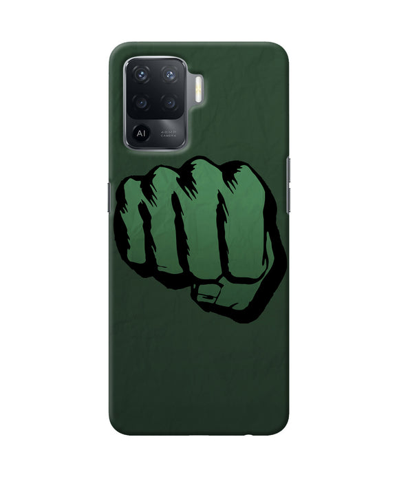 Hulk smash logo Oppo F19 Pro Back Cover
