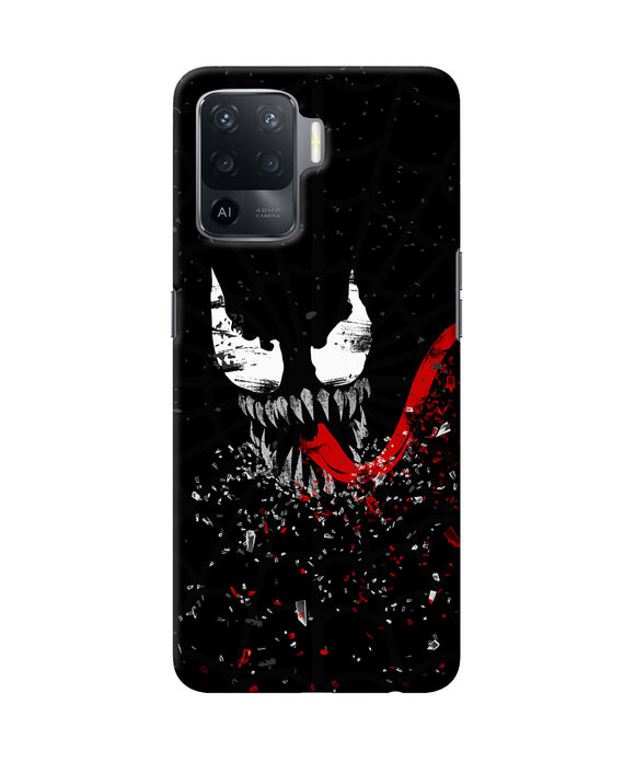 Venom black poster Oppo F19 Pro Back Cover