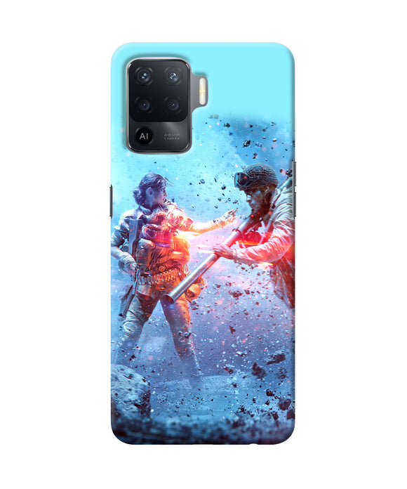 Pubg water fight Oppo F19 Pro Back Cover