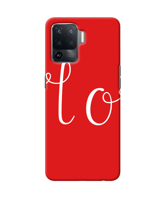 Love one Oppo F19 Pro Back Cover