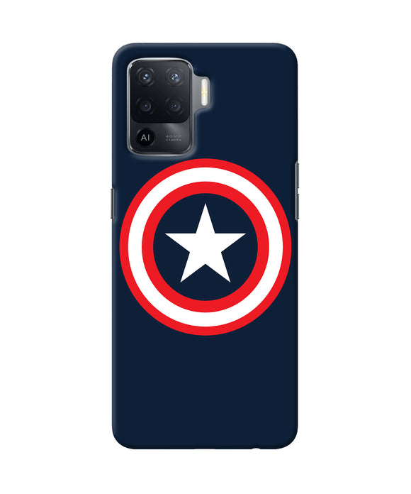 Captain america logo Oppo F19 Pro Back Cover