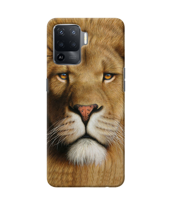 Nature lion poster Oppo F19 Pro Back Cover