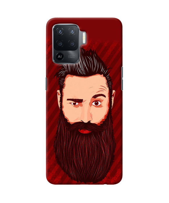 Beardo character Oppo F19 Pro Back Cover